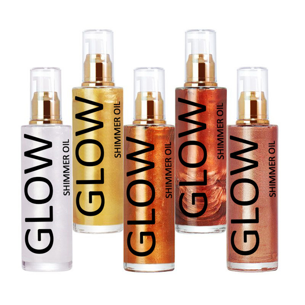 Body Shimmer Lotion - Face&body Highlighter Lotion Private Label 5-color