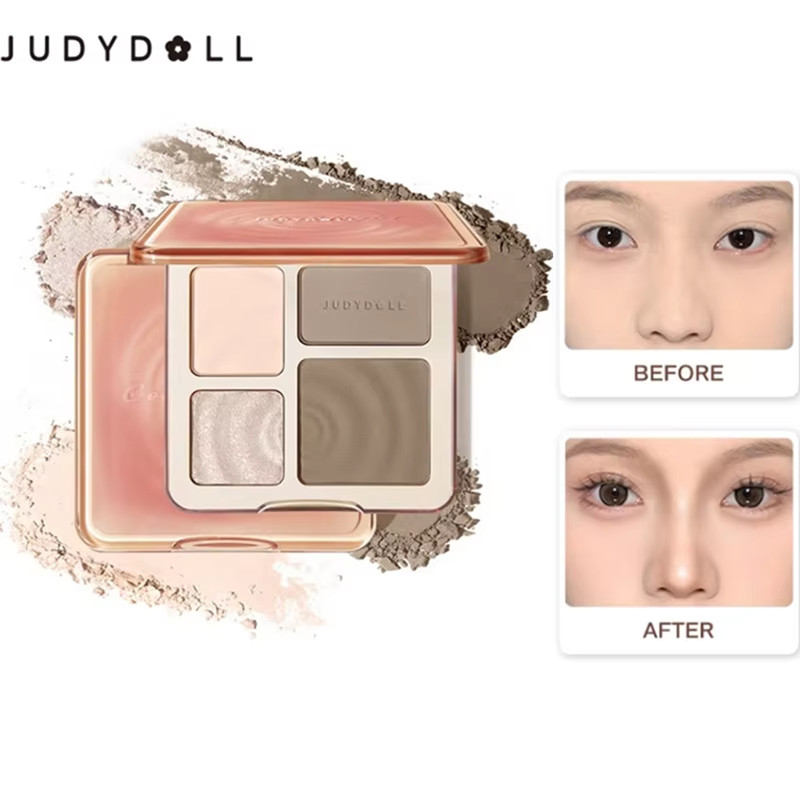Highlighter Bronzer Palette - JUDYDOLL Waterproof Contour Stick & Highlighter