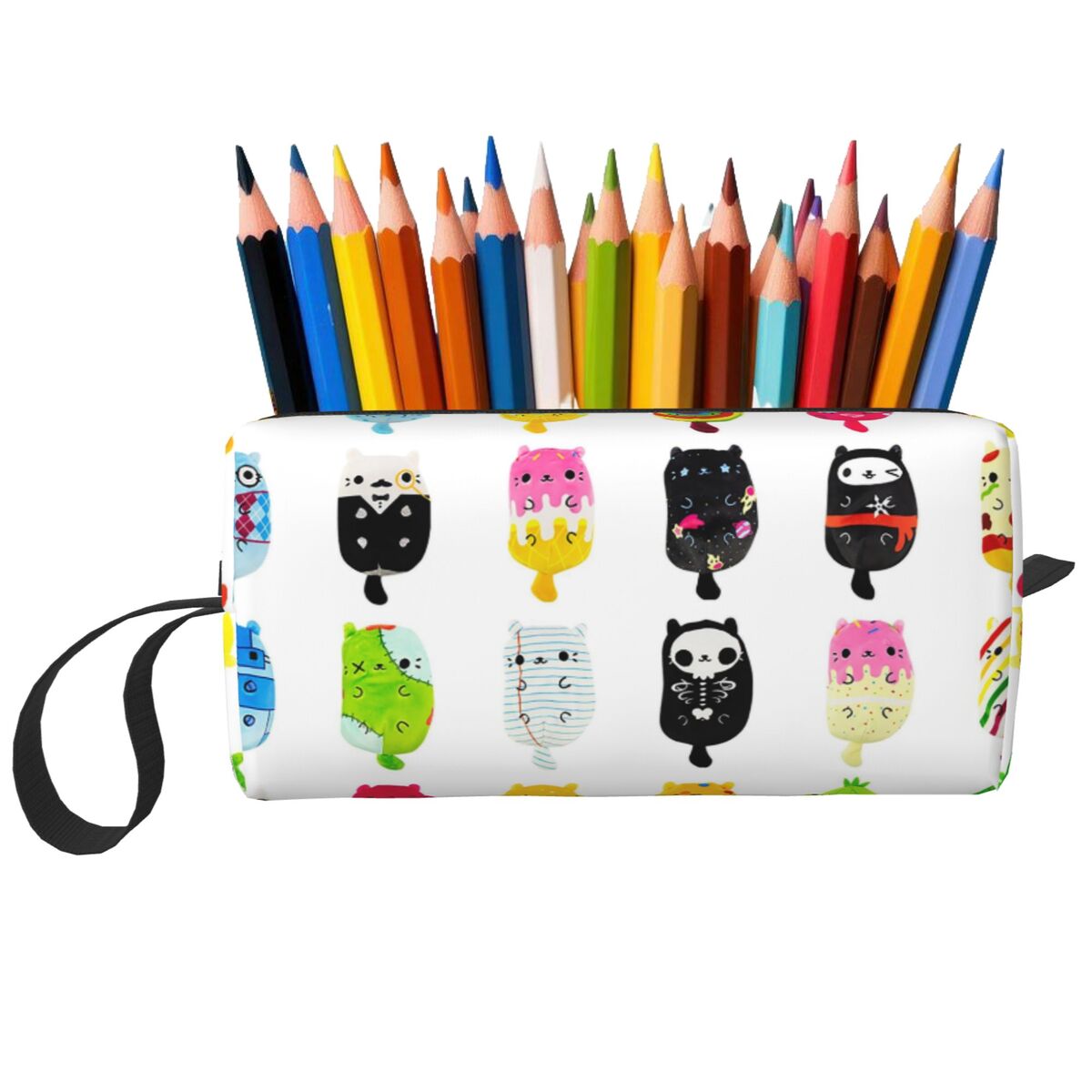 Beauty Vs Makeup - Cats Vs Pickles Makeup Bag Cosmetic