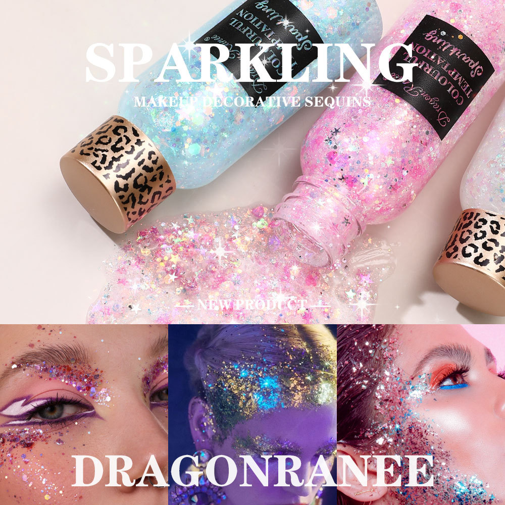 Body Shimmer Lotion - Eye Glitter Nail Hair Body Face