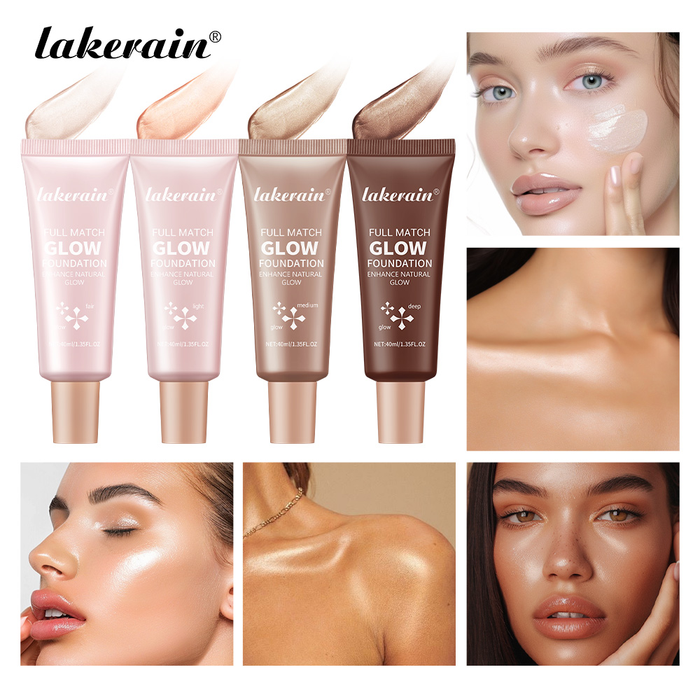 Body Shimmer Lotion - Natural Glow Enhancer Foundation Glowing Moisturizing