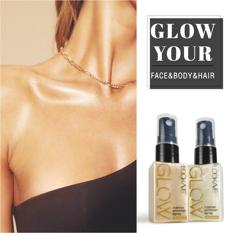 Shimmer Oil Spray Waterproof L - Body Shimmer Lotion 评论和价格