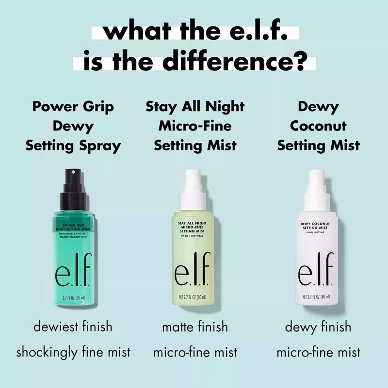 Elf Foundation Suitable Includ - Setting Spray 评论和价格