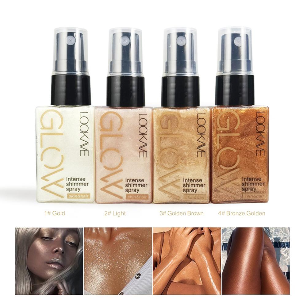 New Shimmer Oil Spray Waterpro - Body Shimmer Lotion 评论和价格