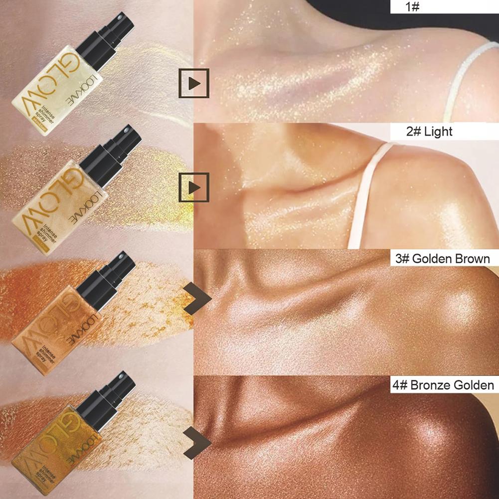 New Shimmer Oil Spray Waterpro - Body Shimmer Lotion 评论和价格