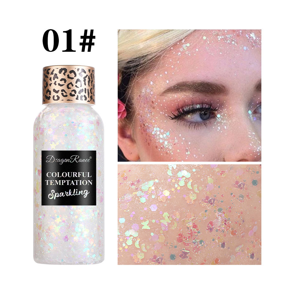 Eye Glitter Nail Hair Body Fac - Body Shimmer Lotion 评论和价格