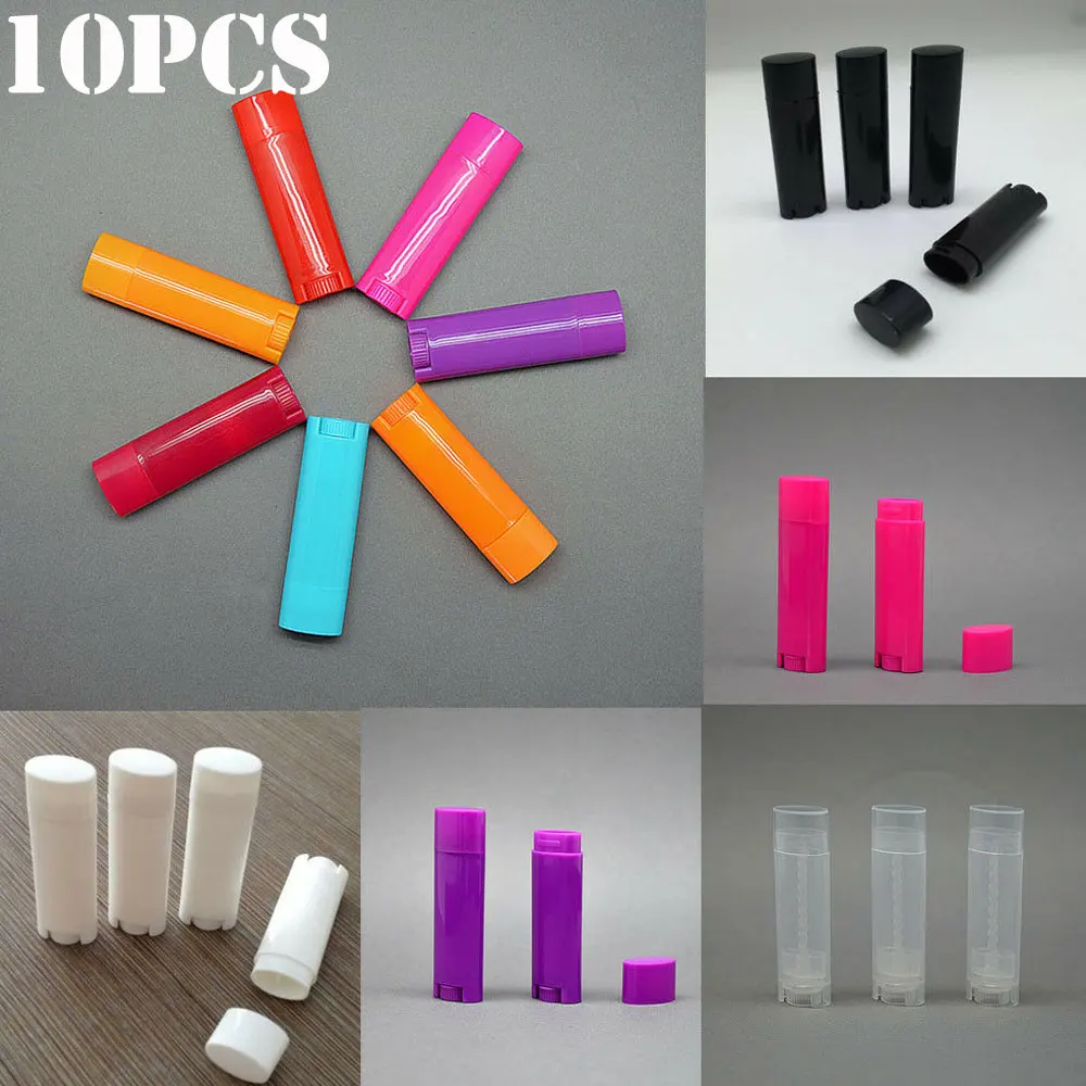 10pcs x 4.5g Oval Lip Balm Tub - Beauty Kiss Makeup 评论和价格