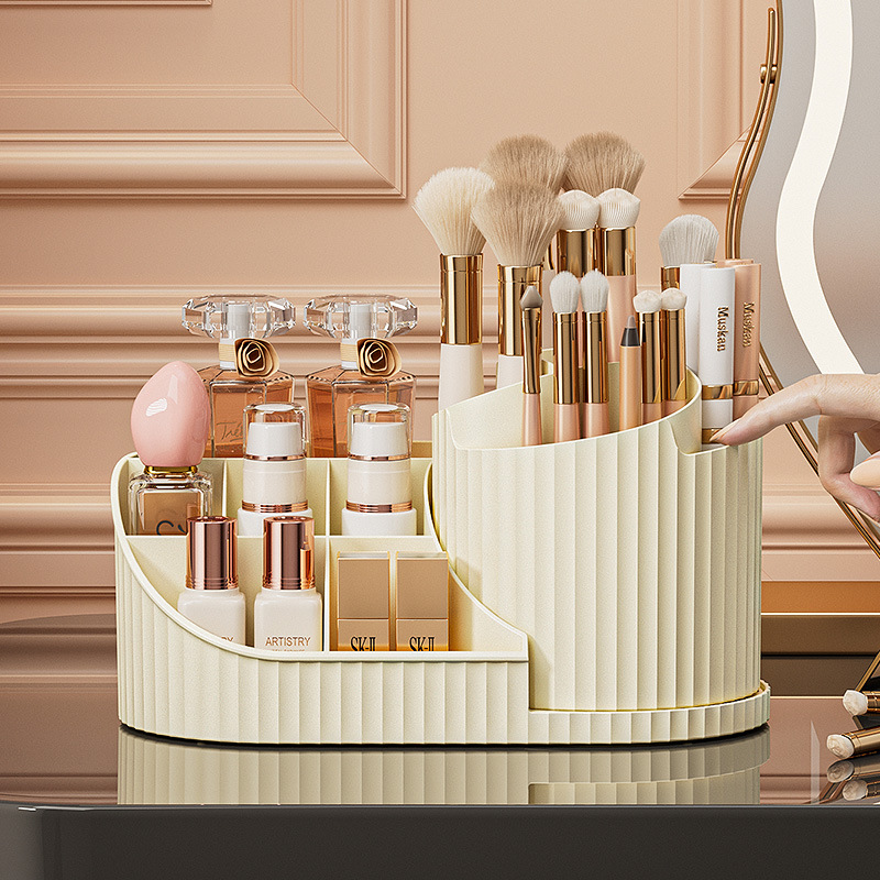 360° Rotatable Cosmetic Organi - Beauty Kiss Makeup 评论和价格