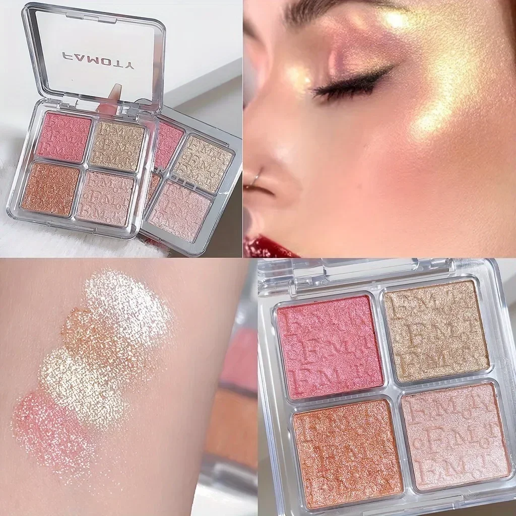 FAMOTY Diamond Bronzer Highlig - Highlighter Bronzer Palette 评论和价格
