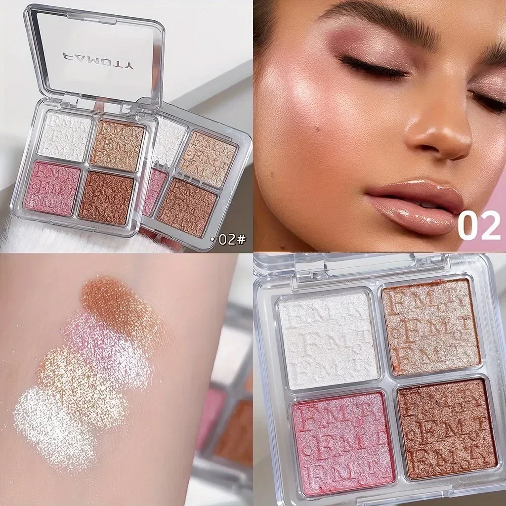 FAMOTY Diamond Bronzer Highlig - Highlighter Bronzer Palette 评论和价格