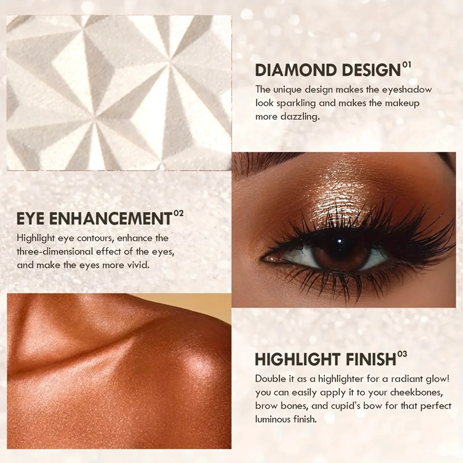Shimmer Glow Highlighter – 2-C - Highlighter Bronzer Palette 评论和价格