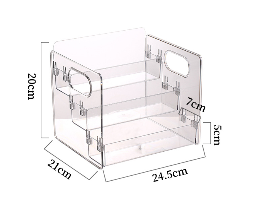 1pc Desktop Cosmetic Organizer - Beauty Kiss Makeup 评论和价格