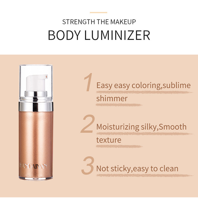 Face Body Glow Highlighter Ill - Body Shimmer Lotion 评论和价格