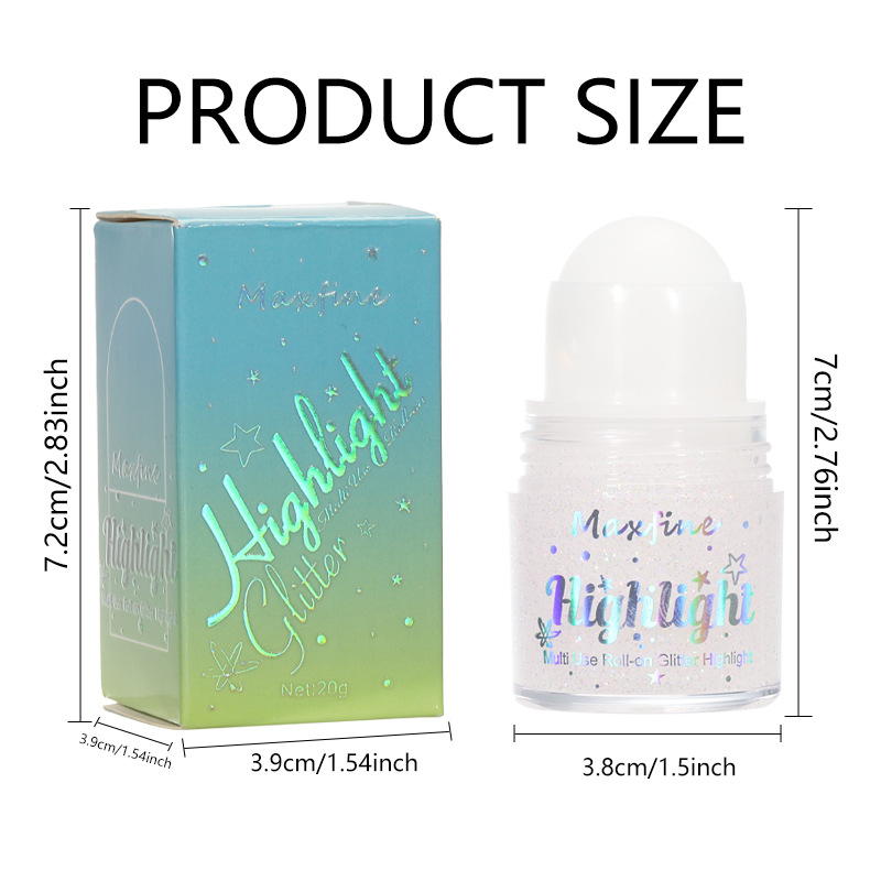 Roll-on Glitter Highlight Mult - Body Shimmer Lotion 评论和价格