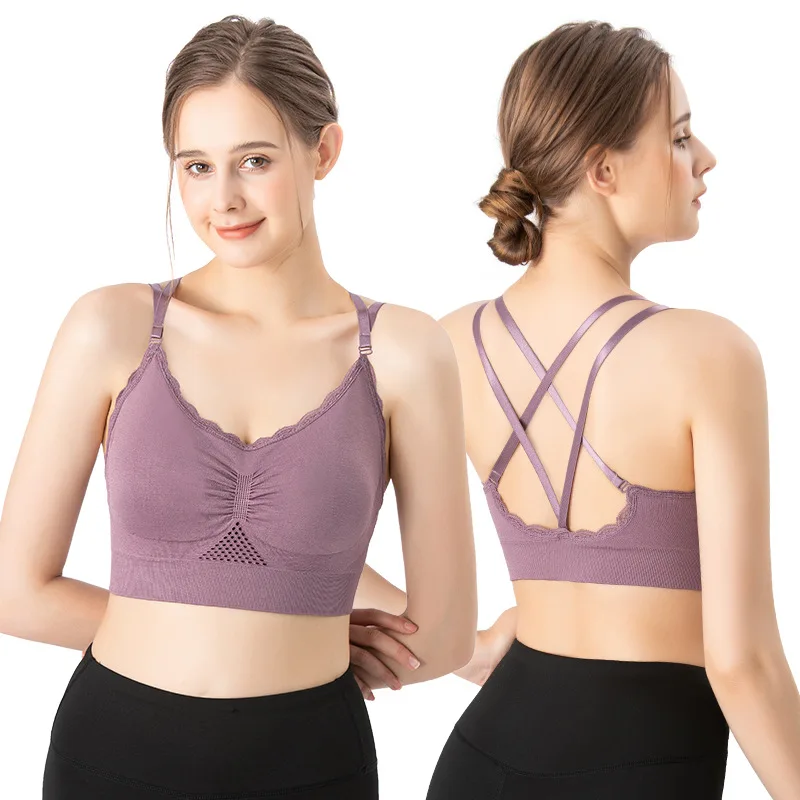 Sports Bra Lace Mesh Breathabl - Beauty & Makeup Katia Di Paola 评论和价格
