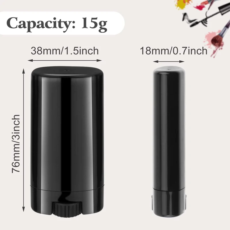 10Items Empty 15g Oval Flat Ma - Beauty Kiss Makeup 评论和价格