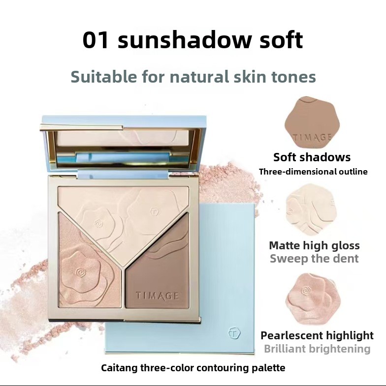 TIMAGE contouring palette upgr - Highlighter Bronzer Palette 评论和价格