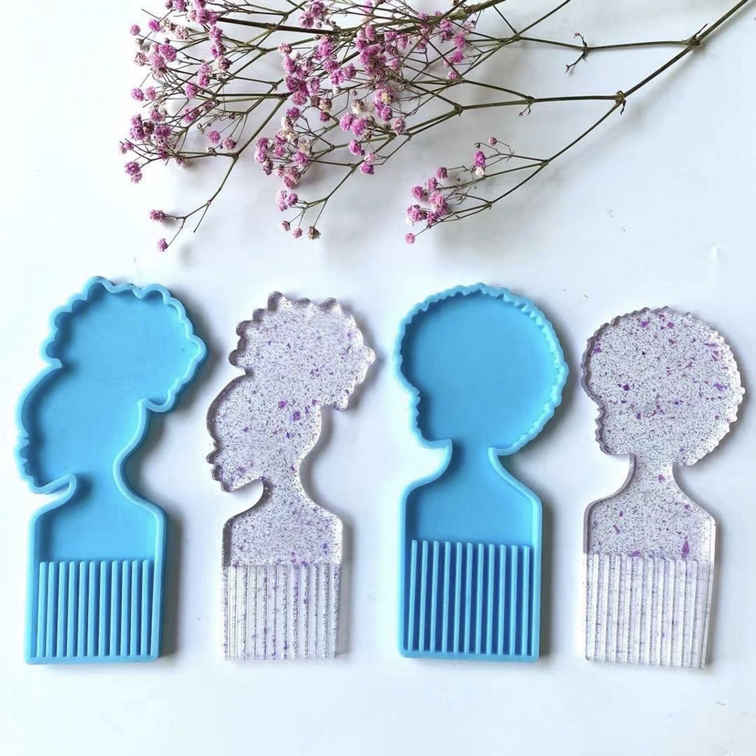 ABQR Afro Female Hair Pick Com - Beauty & Makeup Katia Di Paola 评论和价格